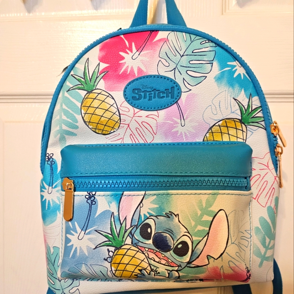 Disney Lilo And Stitch Mini Backpack Travel Super Cute LightWeight Adorable